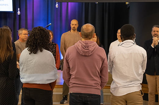 Groupe de l'église Montplaisir